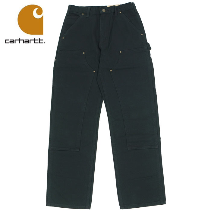 楽天市場】カーハート ダブルニー ブラック w34の通販