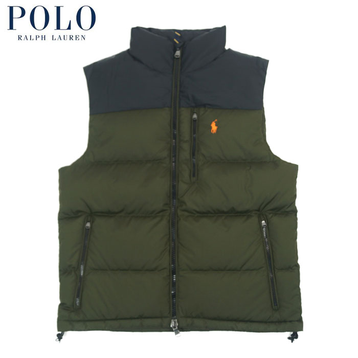 楽天市場】ラルフローレン POLO Ralph Lauren ツートン ダウン ベスト