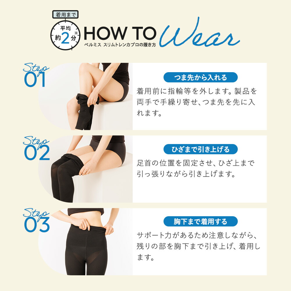 楽天市場】【2/23 10%OFF！】 トレンカ 公式 BELMISE ベルミス 着圧