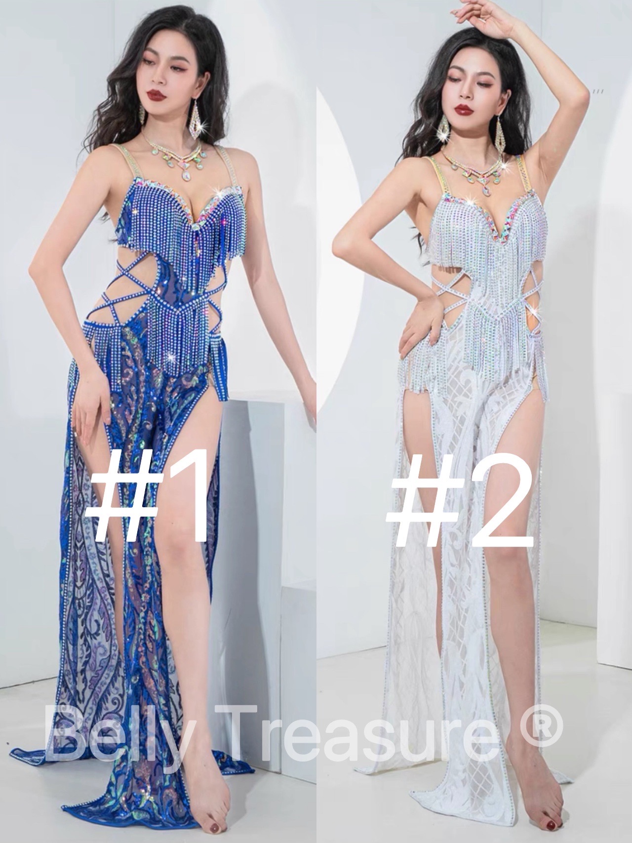 楽天市場】ベリーダンス 青の通販