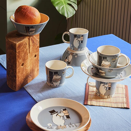 楽天市場】アラビア ムーミンシリーズ マグ 『ムーミンパパ』 グレー