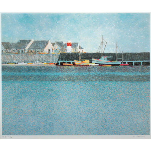 楽天市場】アンドレ・ブーリエ 額付き版画(リトグラフ) 『やすらぎの時