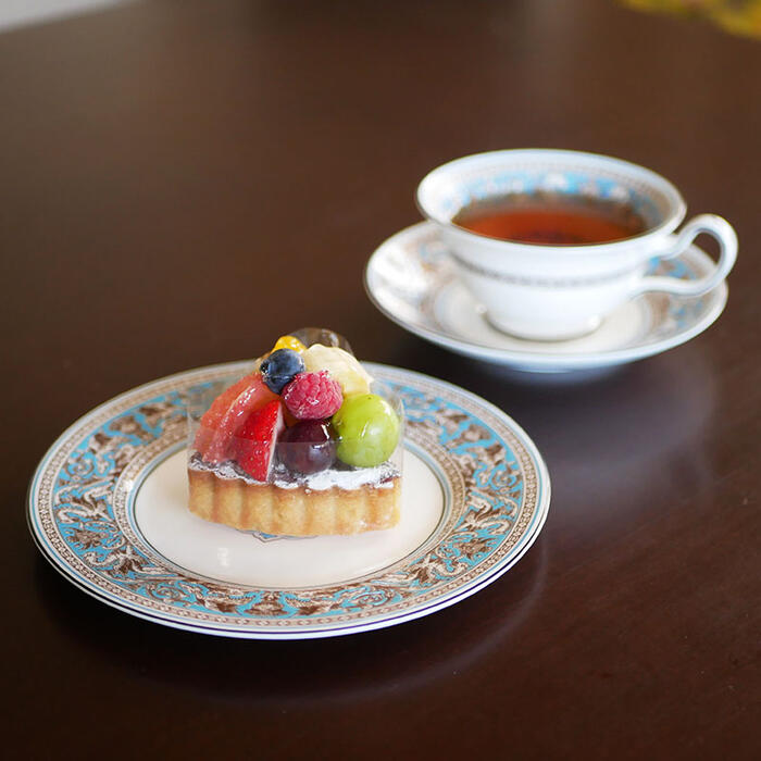 楽天市場】ウェッジウッド フロレンティーンターコイズ ティーカップ