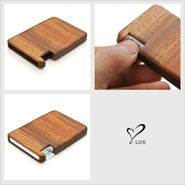 楽天市場】LIFE ライフ 木製 ミンティアケース / 木 マホガニー 広島