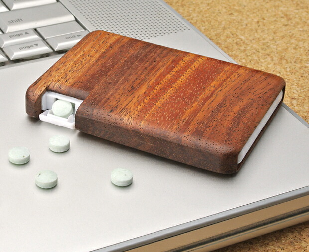 楽天市場】LIFE ライフ 木製 ミンティアケース / 木 マホガニー 広島