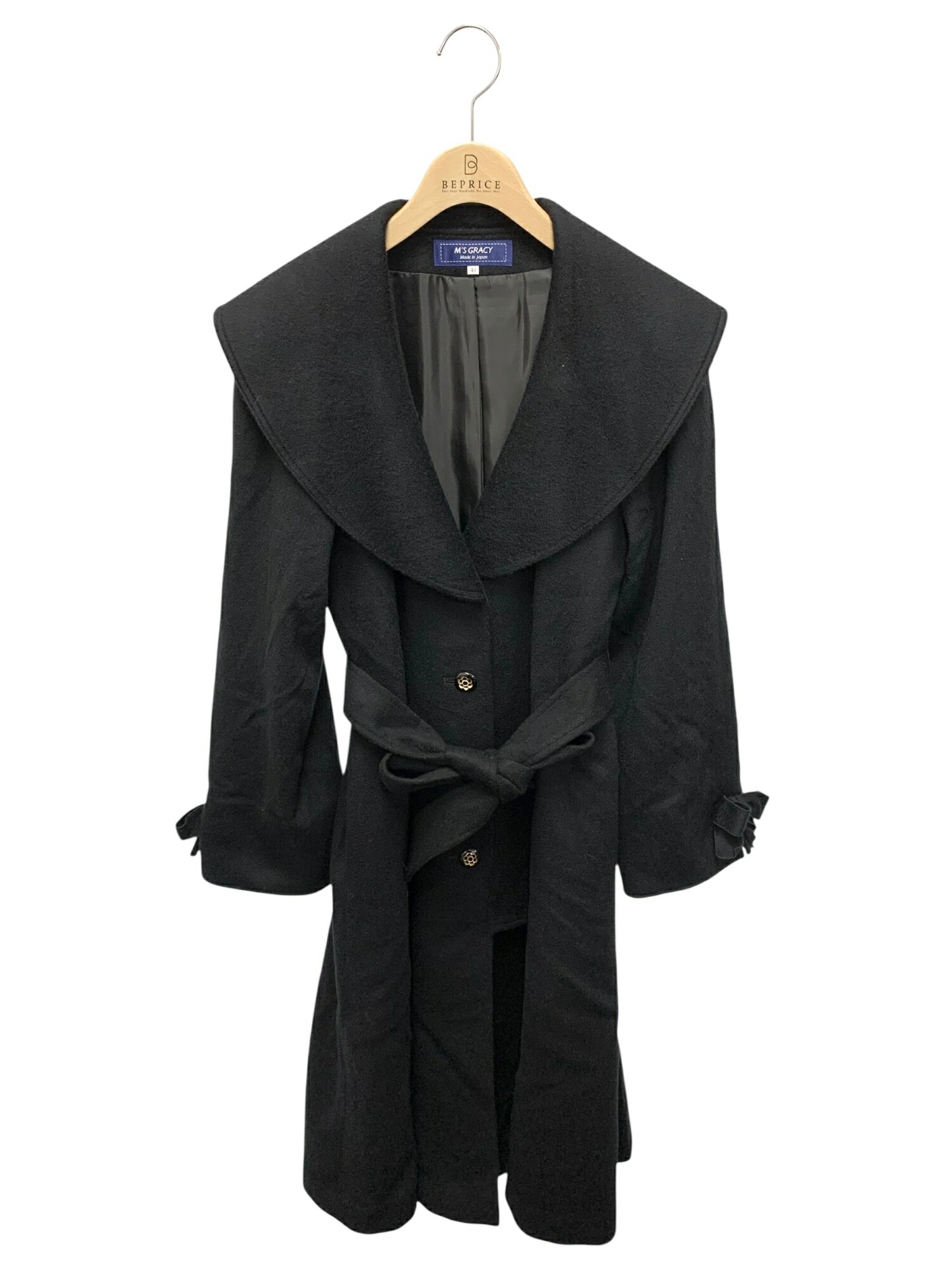 麗華 エムズグレイシー のポンチョコート38号 M'S GRACY 2024 A⁄W