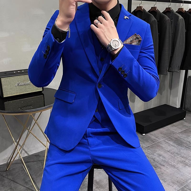 楽天市場】送料無料 全10色 スーツ メンズ 3点セット ブラック