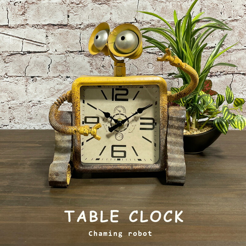 昭和レトロ Canix 置時計 アナログ インテリア 名入り 昭和レトロ