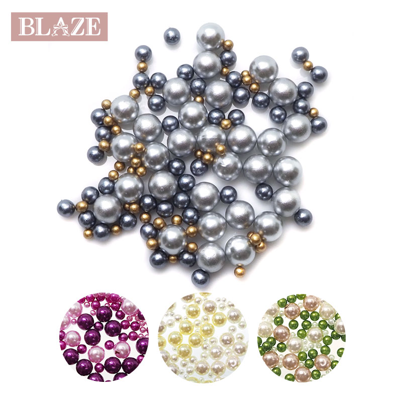 楽天市場】封入パーツ 穴無し パール サイズミックス2.5g 全4色 BLAZE