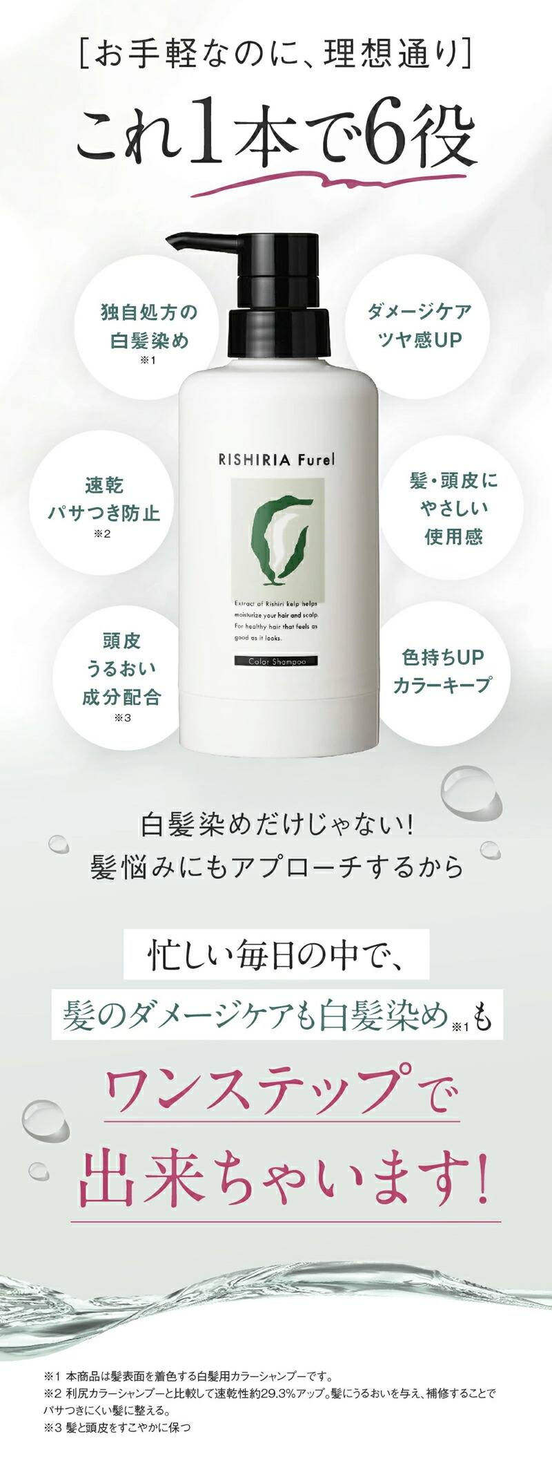 楽天市場】リシリアフレル RISHIRIA Furel カラーシャンプー 専用