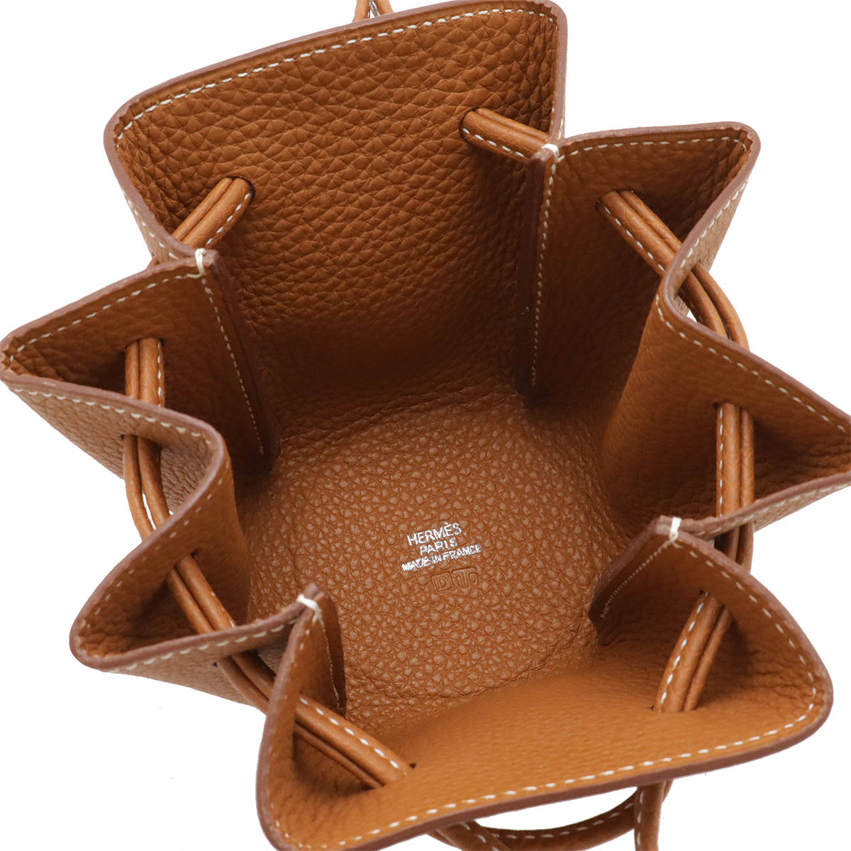 楽天市場】HERMES エルメス ヴェスパポーチ 巾着型 ミニポーチ 小物