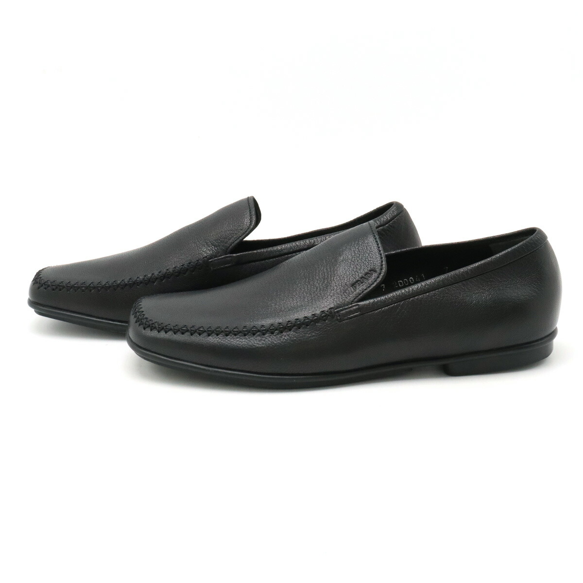 楽天市場】PRADA プラダ MADRAS PESANTE スリッポン ドライビング