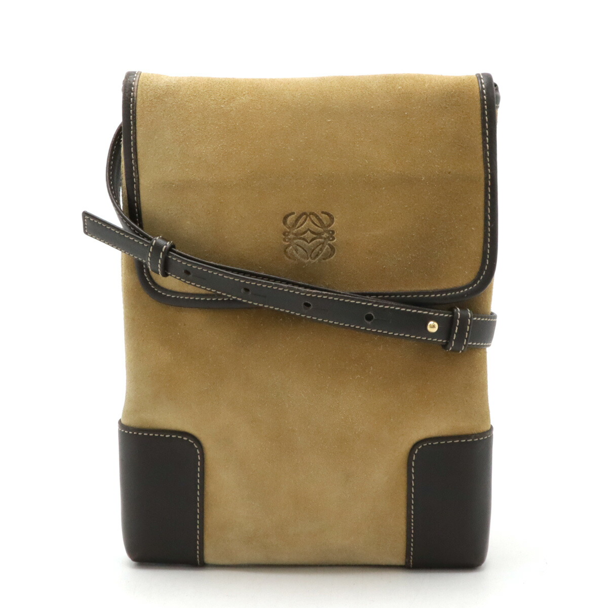 楽天市場】LOEWE ロエベ アナグラム ショルダーバッグ ポシェット 斜め