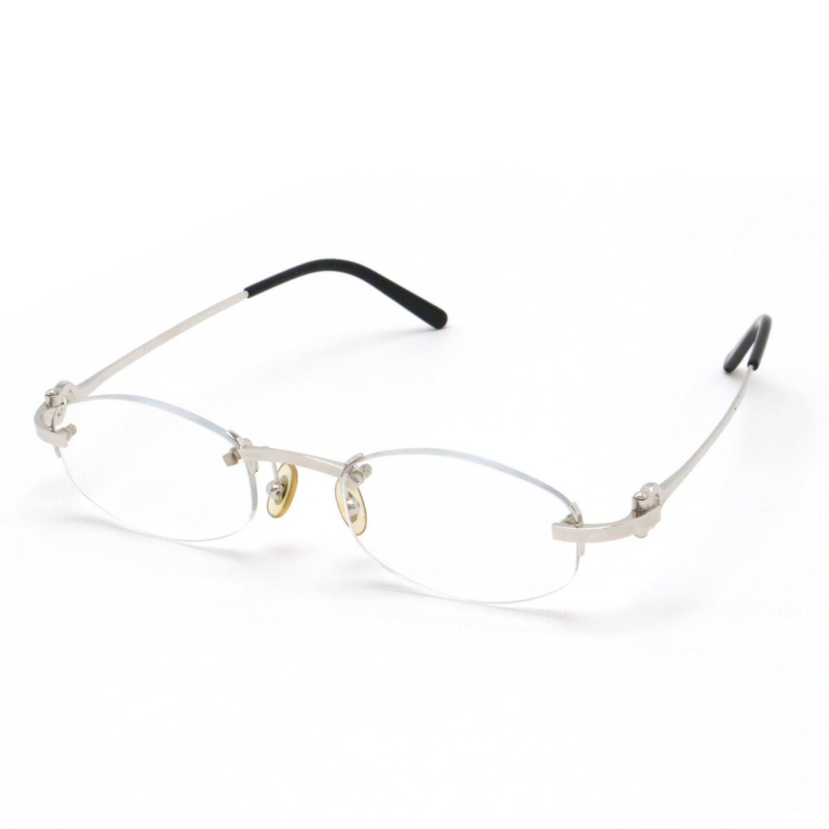 楽天市場】Cartier カルティエ 眼鏡 めがね スクエア リムレス フチ