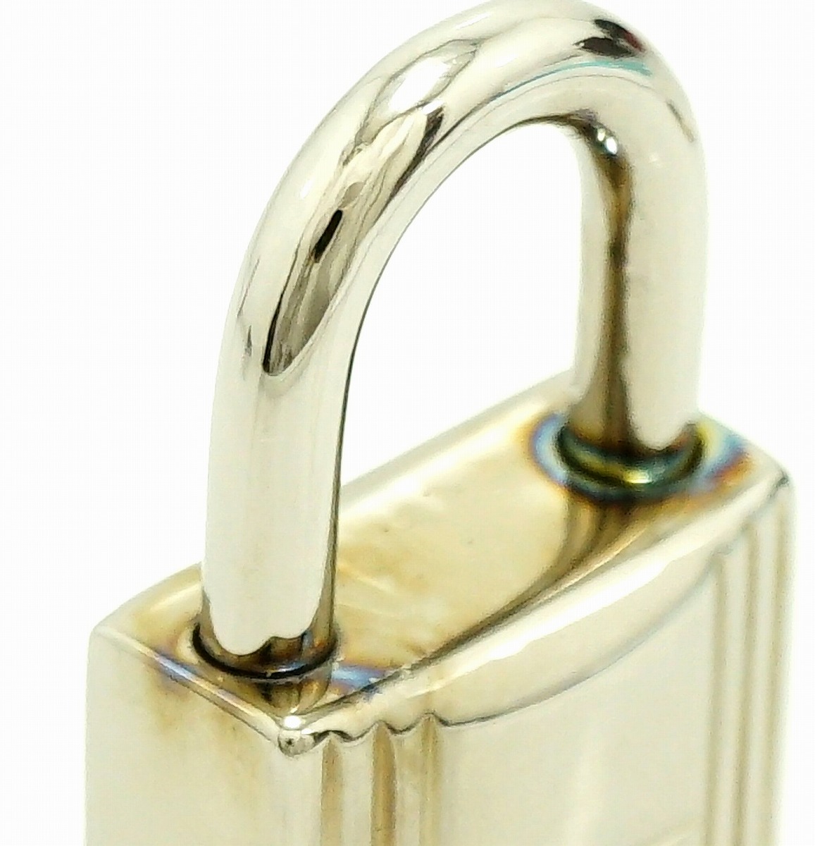 楽天市場】【新品仕上げ済】HERMES エルメス カデナ パドロック No.102