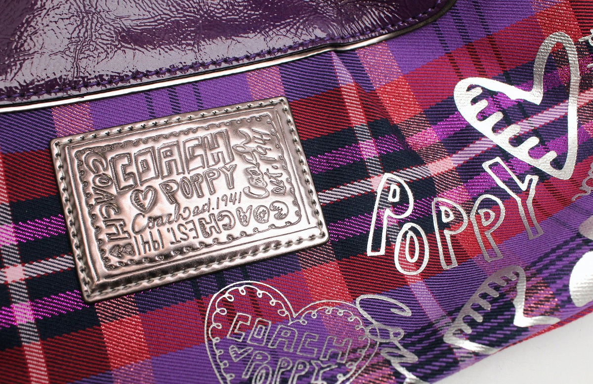 楽天市場】【バッグ】COACH コーチ ポピー ハンドバッグ 2WAY