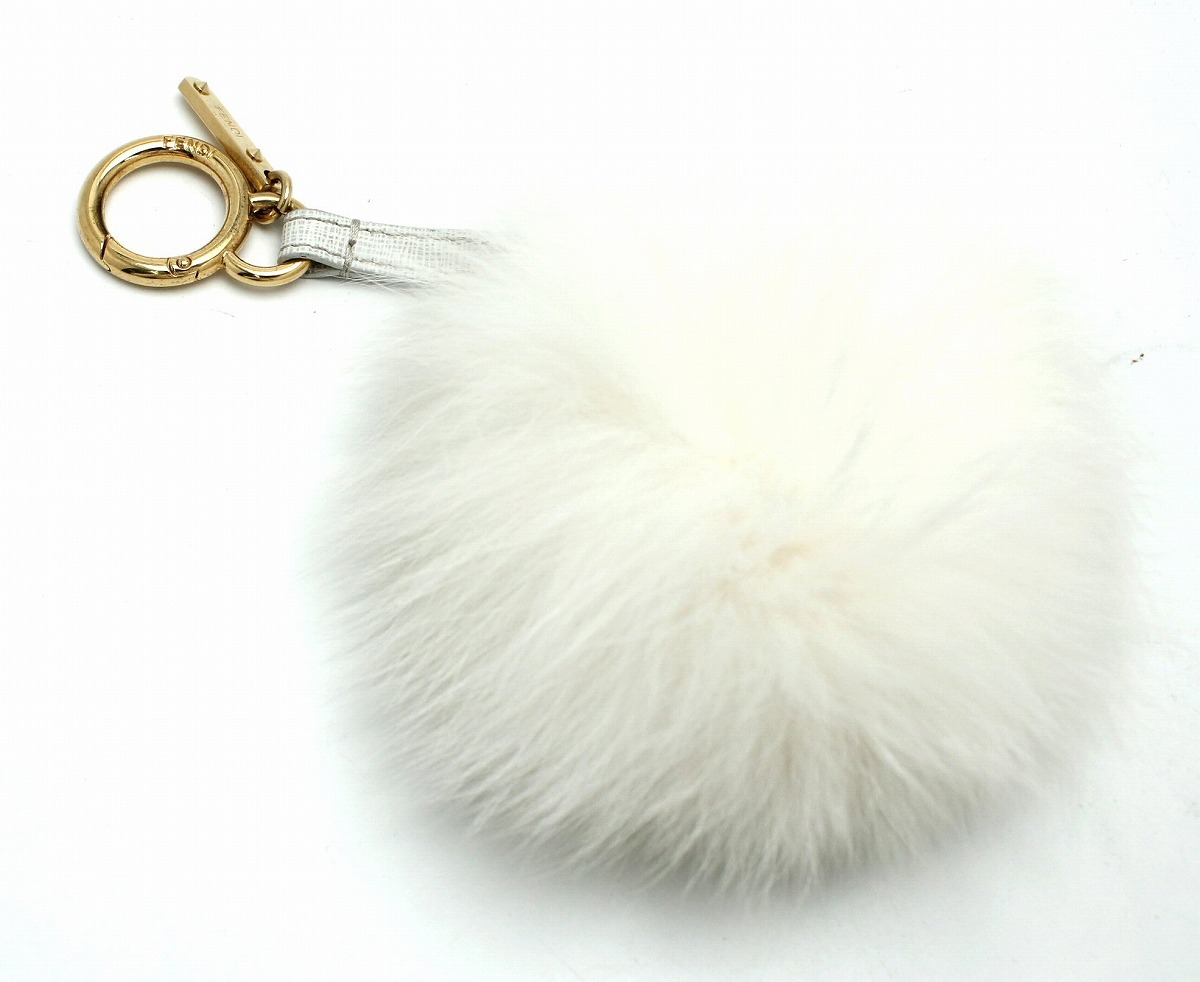 楽天市場】FENDI フェンディ ポンポンチャーム バッグチャーム