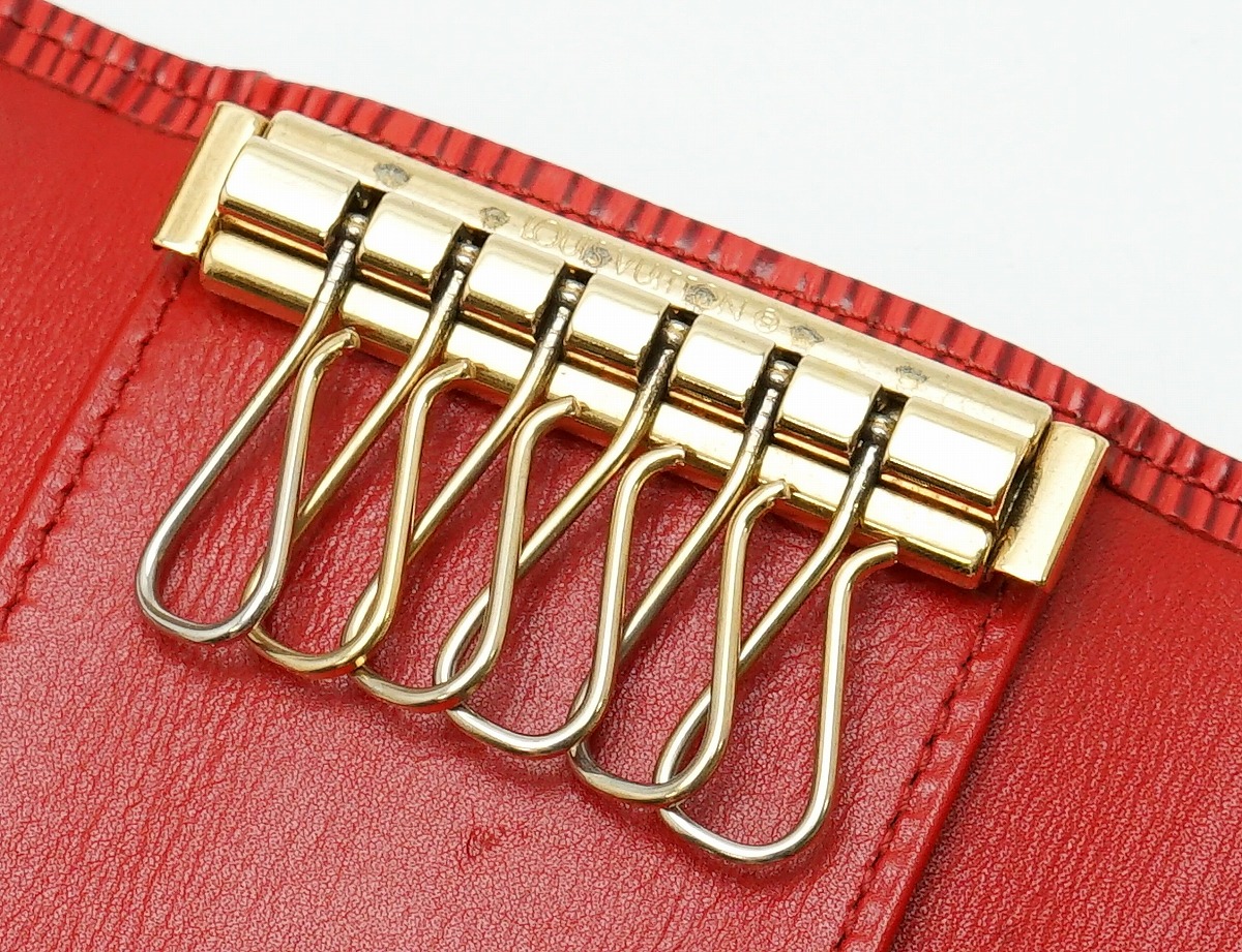 楽天市場】LOUIS VUITTON ルイ ヴィトン エピ ミュルティクレ6 6連キー