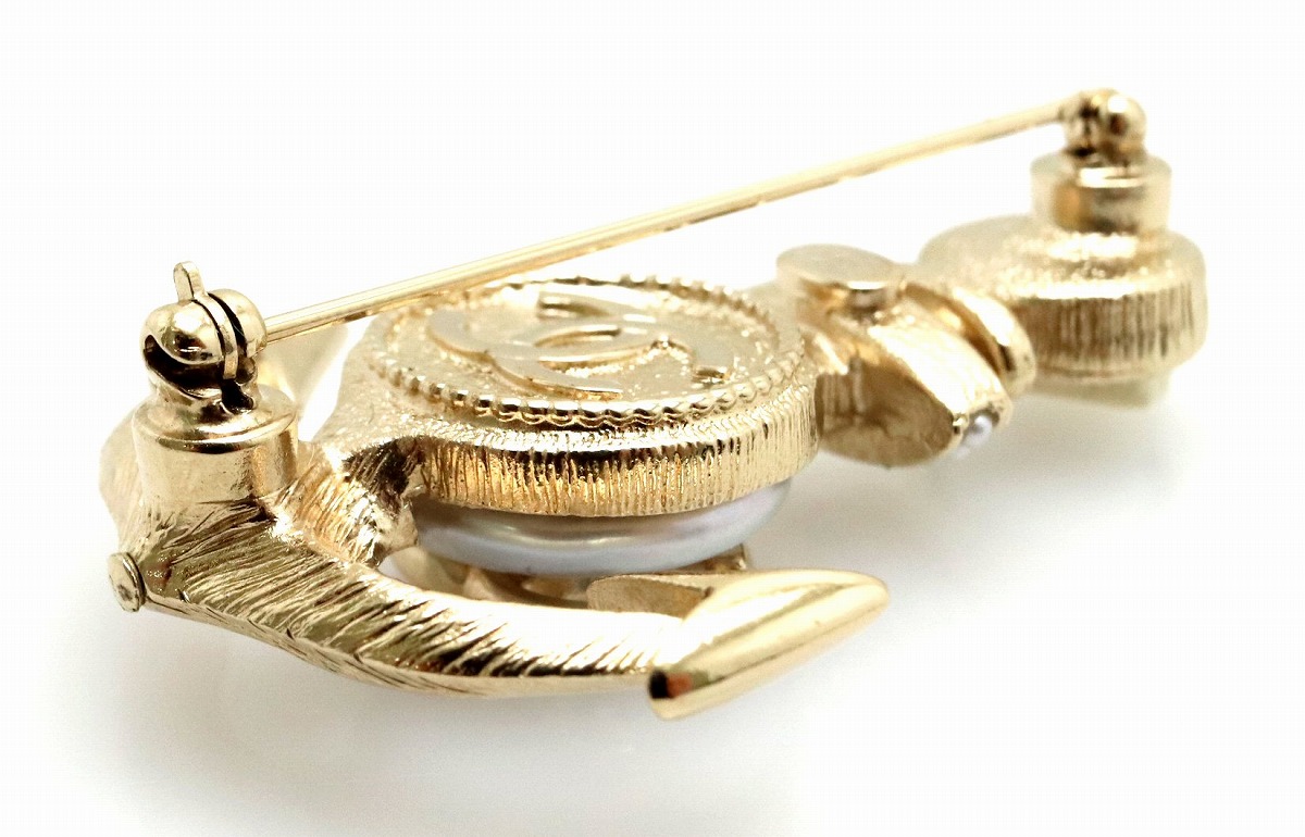 楽天市場】【ジュエリー】CHANEL シャネル ココマーク ブローチ ピン