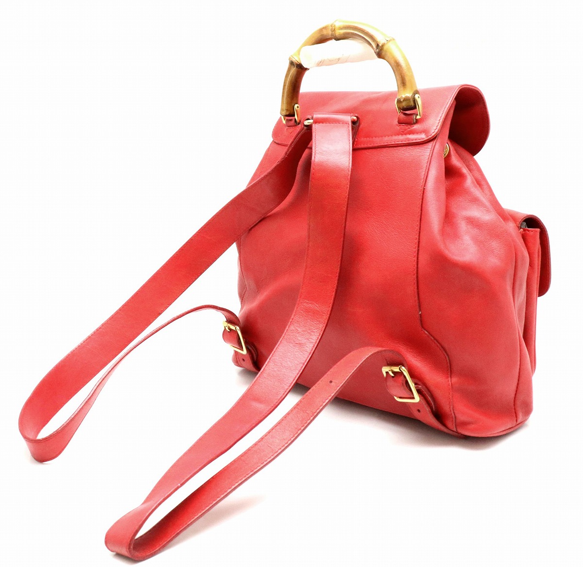 楽天市場】【バッグ】GUCCI グッチ バンブー リュックサック バック