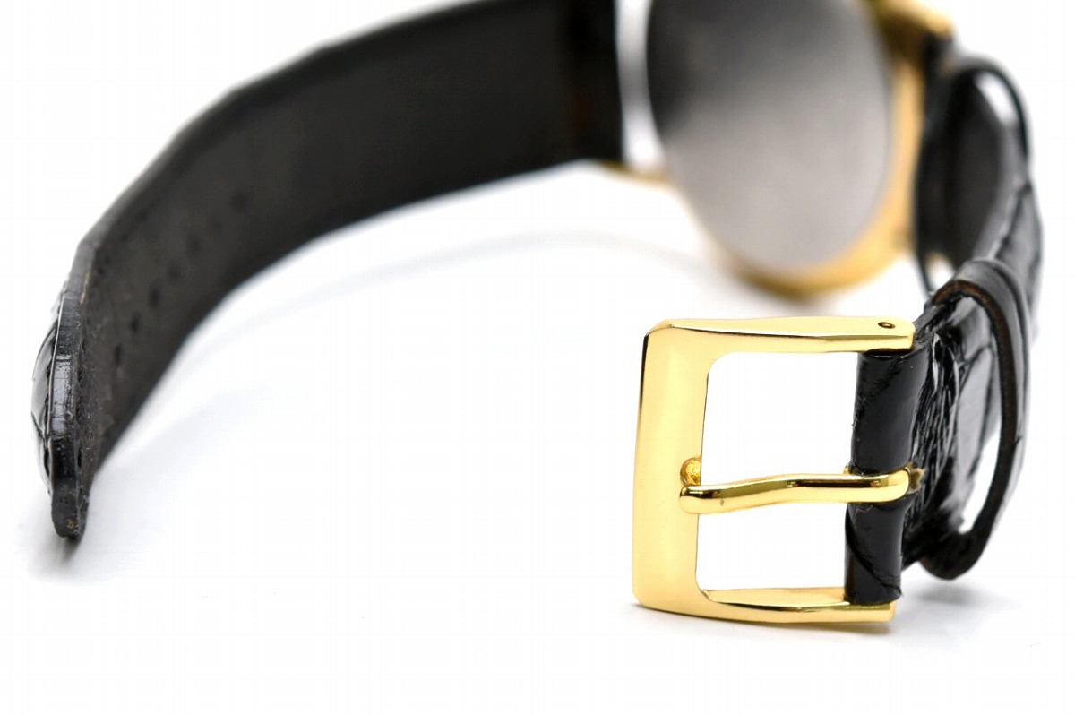 楽天市場】【ウォッチ】LONGINES ロンジン ゴールド文字盤 GP 革ベルト