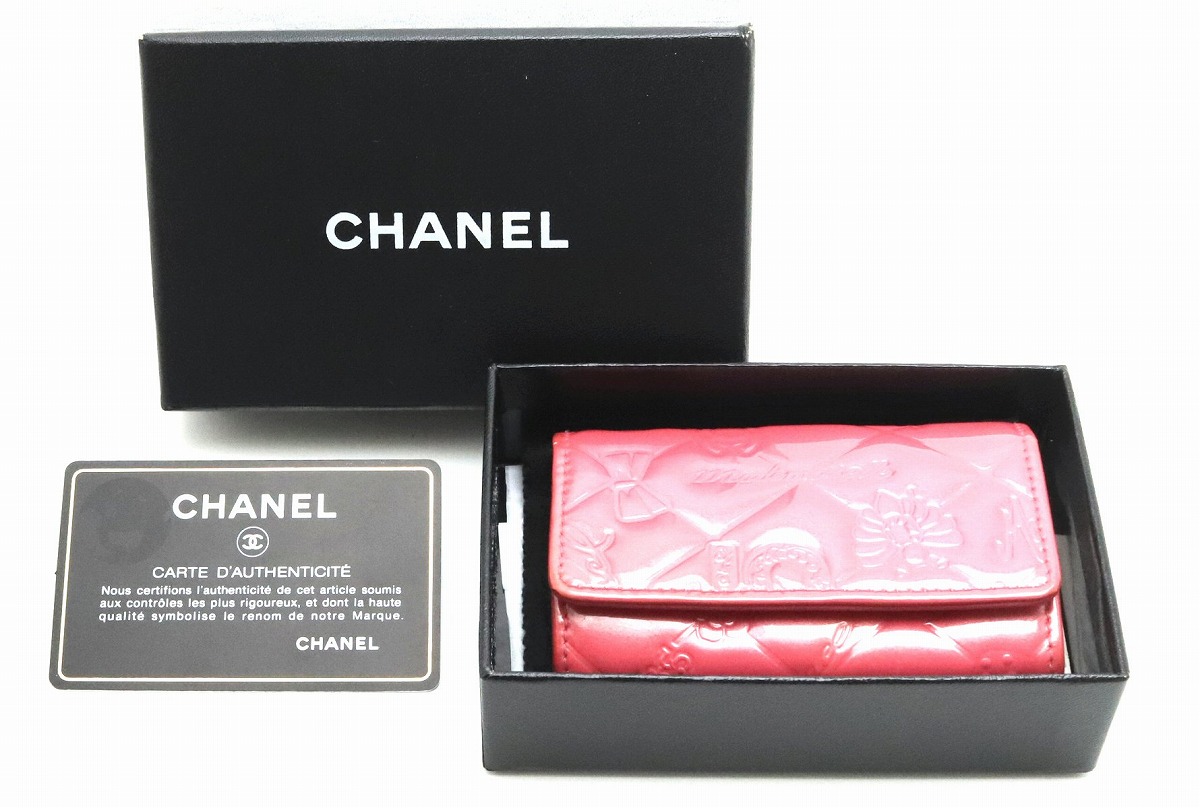 楽天市場】CHANEL シャネル アイコンライン ココマーク 6連 キーケース