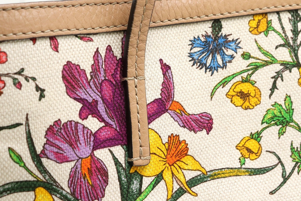 楽天市場】【バッグ】GUCCI グッチ フローラ トートバッグ ショルダー
