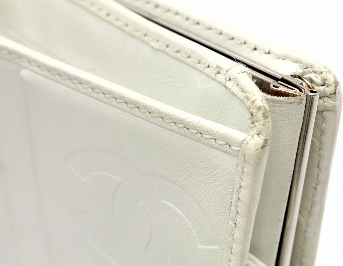 楽天市場】【財布】CHANEL シャネル カンボンライン パイソン がま口