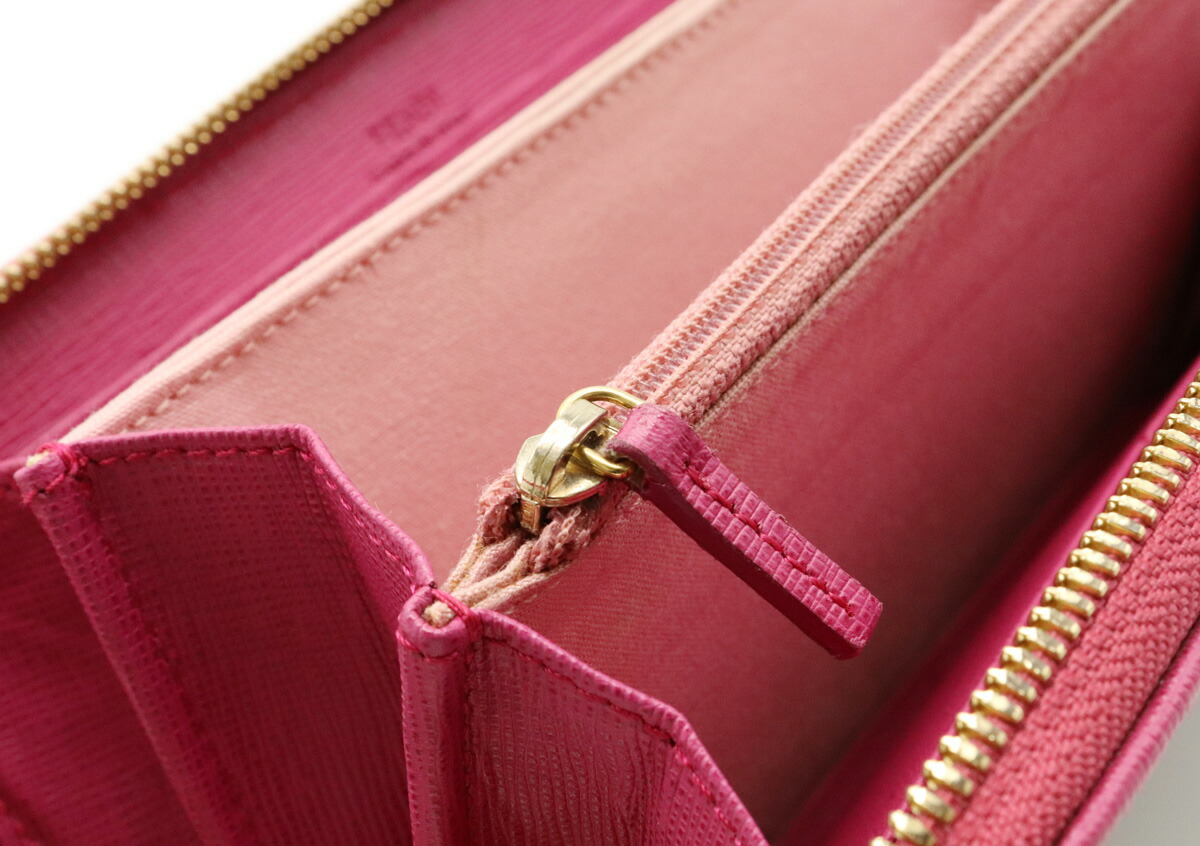 楽天市場】【財布】FENDI フェンディ ズッカ柄 ラウンドファスナー 長