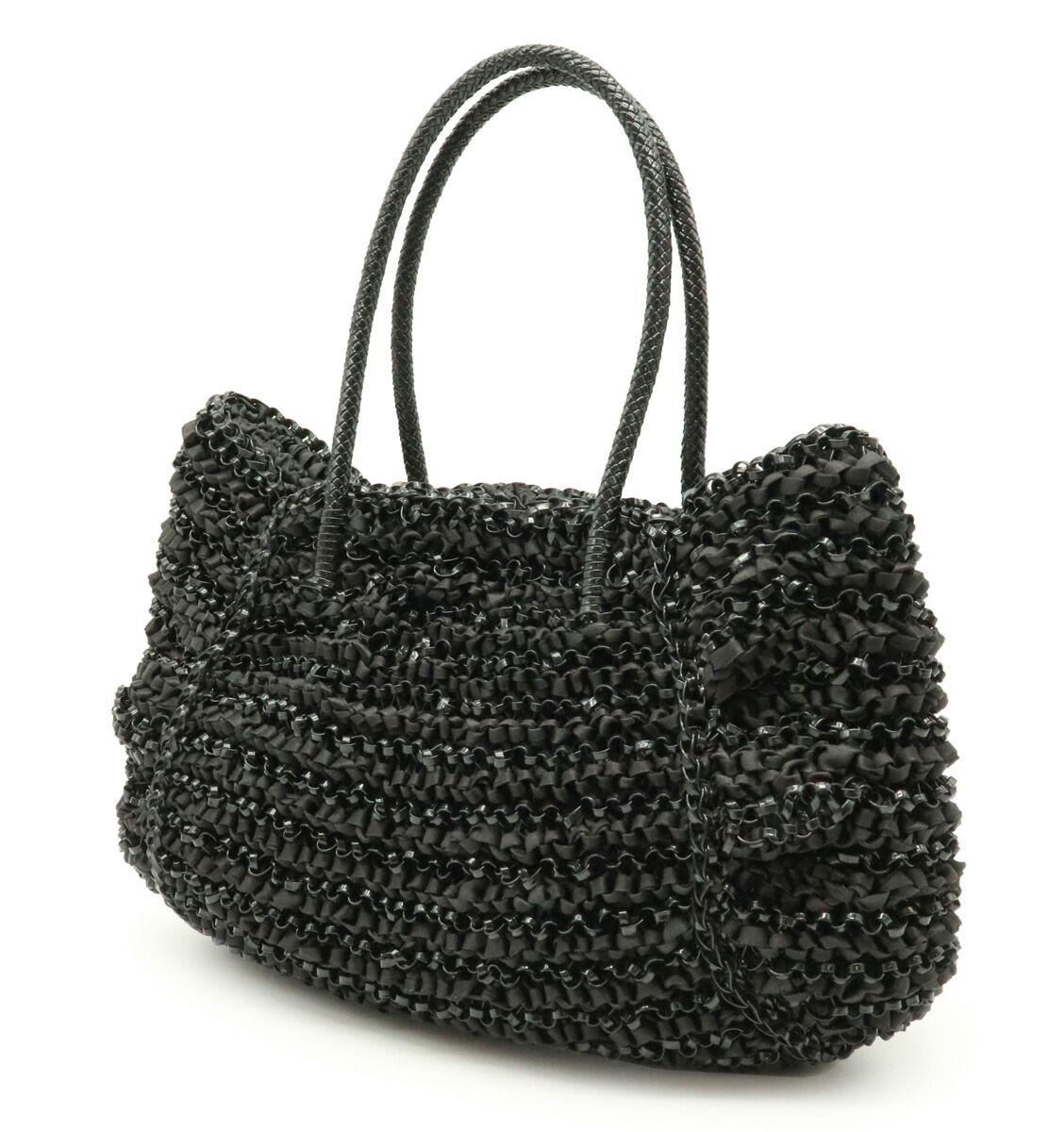 楽天市場】【バッグ】ANTEPRIMA アンテプリマ サテン リボン 編み込み