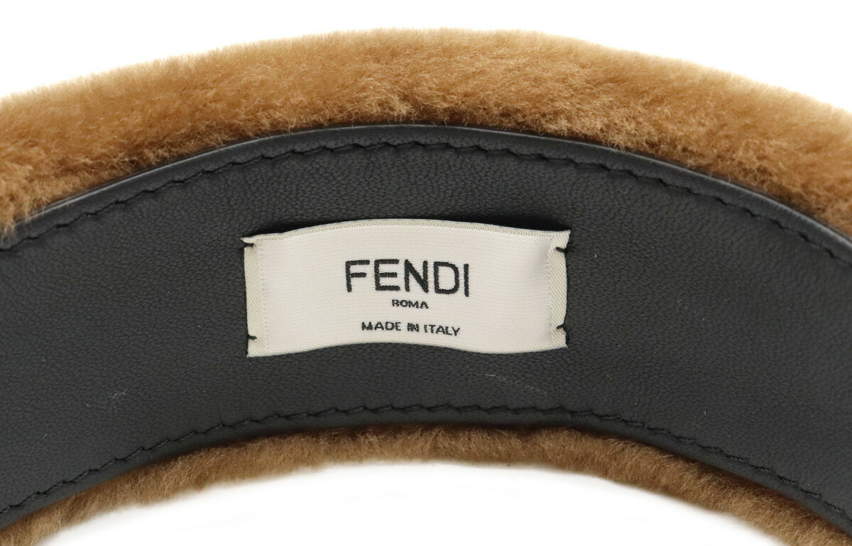 楽天市場】FENDI フェンディ ヘアバンド カチューシャ ズッカ柄