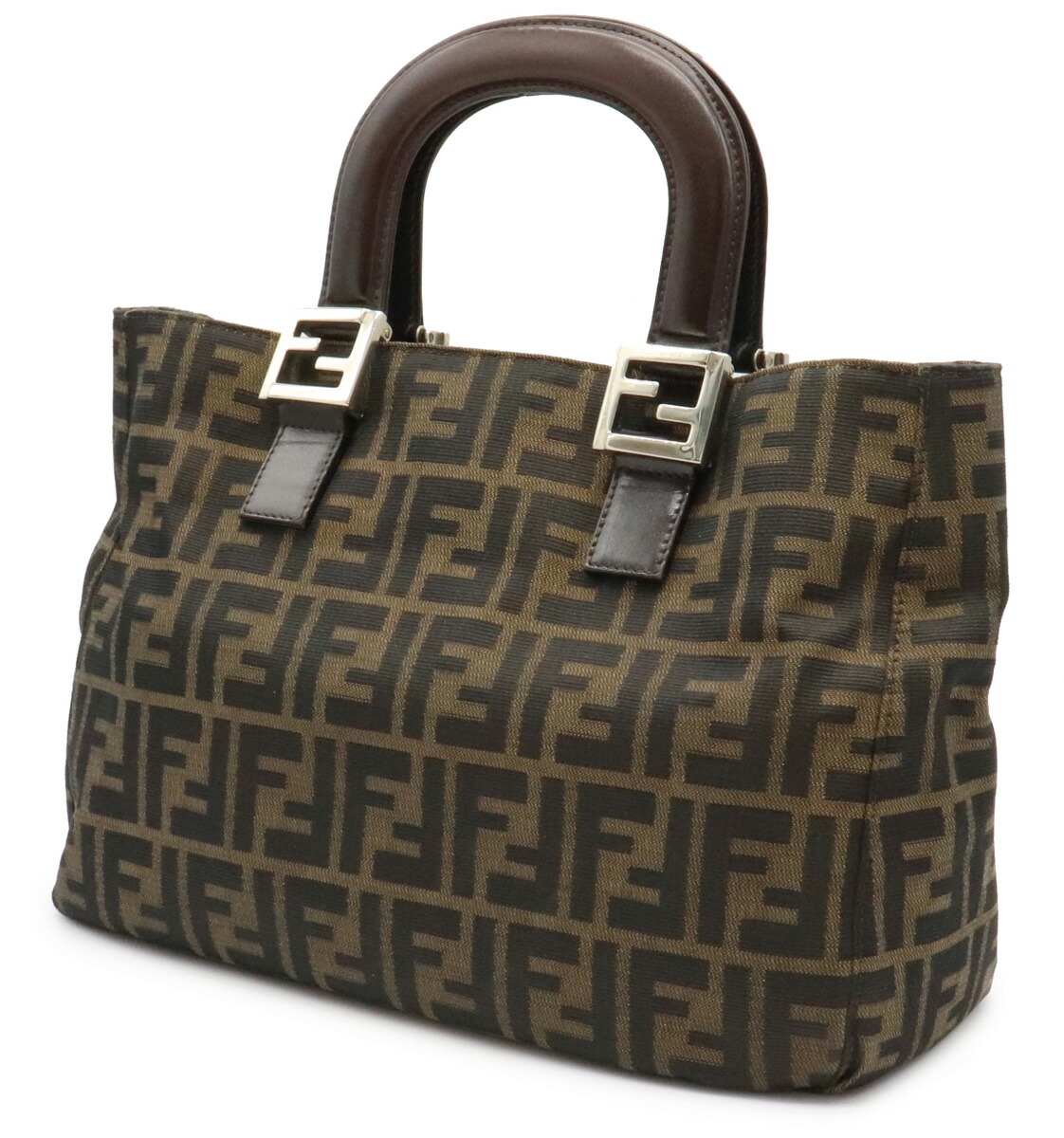 楽天市場】【バッグ】FENDI フェンディ ズッカ柄 ハンドバッグ