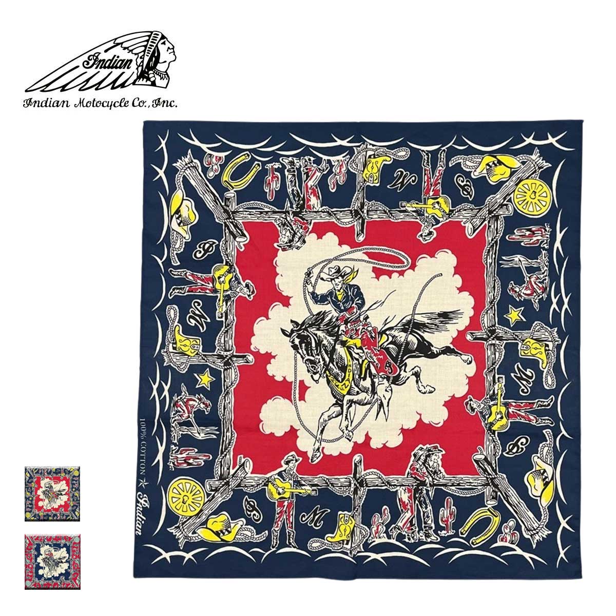 楽天市場】Indian インディアン BANDANA SCARF COWBOY メンズ