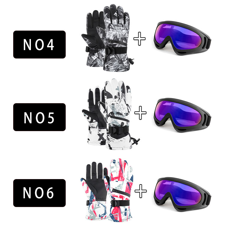楽天市場】【最大20％OFFクーポン】スキーグローブ ゴーグル 2点セット