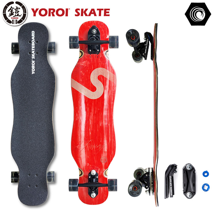 楽天市場】ヨロイスケートボード 風神 YOROI SKATEBOARD Fusing 41-LP