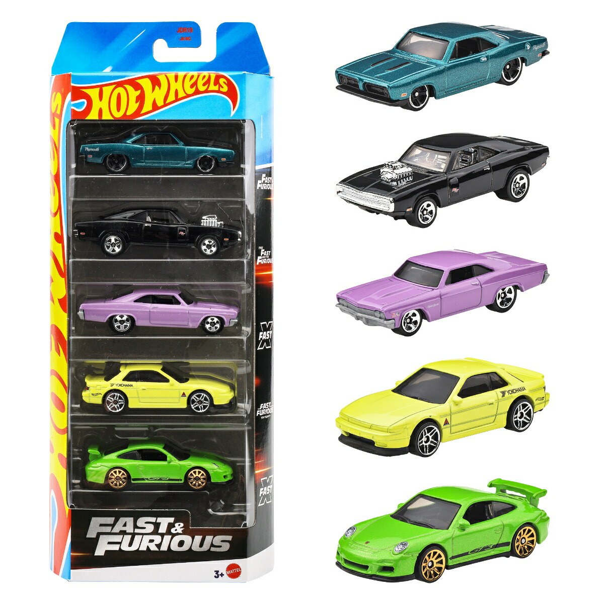 Hot Wheels ワイルドスピード クイック・シフターズ全5種セット Hot
