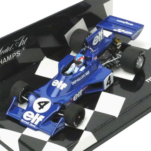 楽天市場】MINICHAMPS 1/43 ティレル・フォード 007 #4 P.デパイユ1974