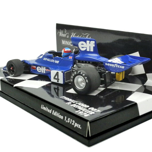 楽天市場】MINICHAMPS 1/43 ティレル・フォード 007 #4 P.デパイユ1974