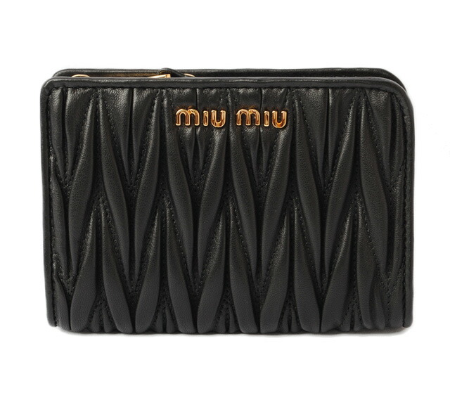 楽天市場】ミュウミュウ 財布/ミニウォレット miumiu 折財布 5ML013