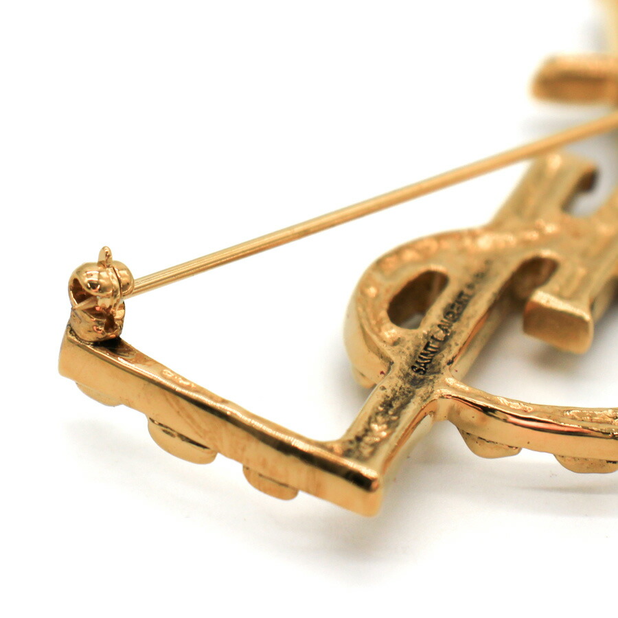 楽天市場】SAINT LAURENT サンローラン 470371 Y1500 8030 ブローチ