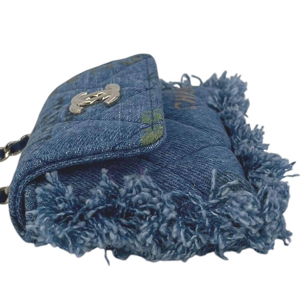 楽天市場】【中古】 CHANEL シャネル マトラッセ ミニ チェーン ポーチ