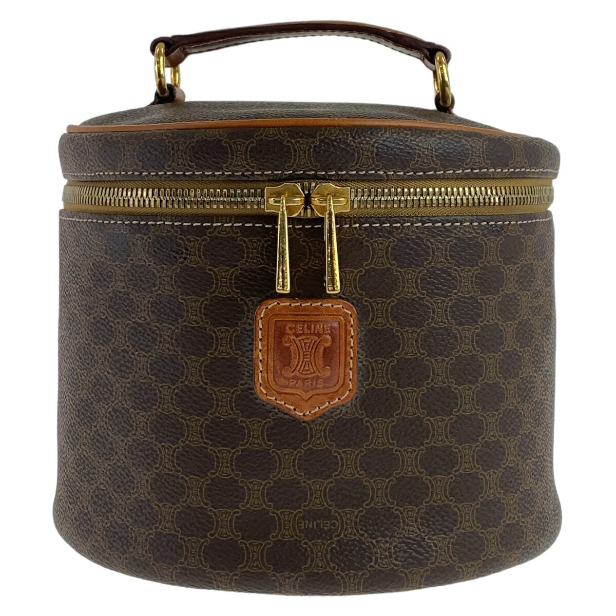 楽天市場】美品 CELINE セリーヌ ヴィンテージ マカダム ブラウン