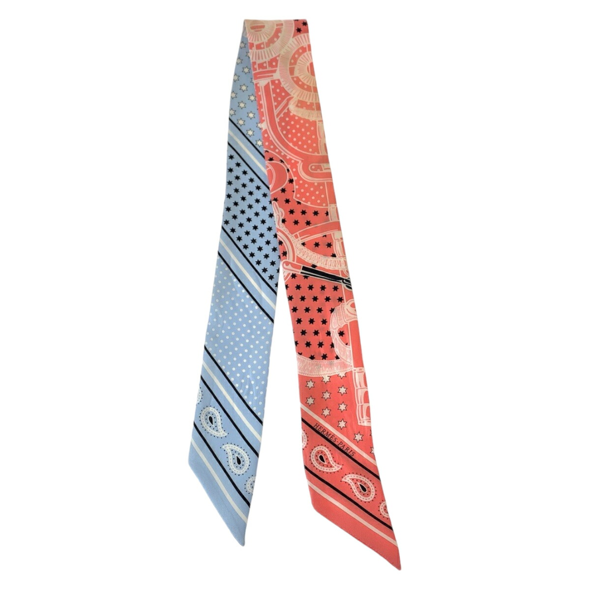 楽天市場】HERMES エルメス EPERON D'OR CUT ツイリー ピンク マルチ