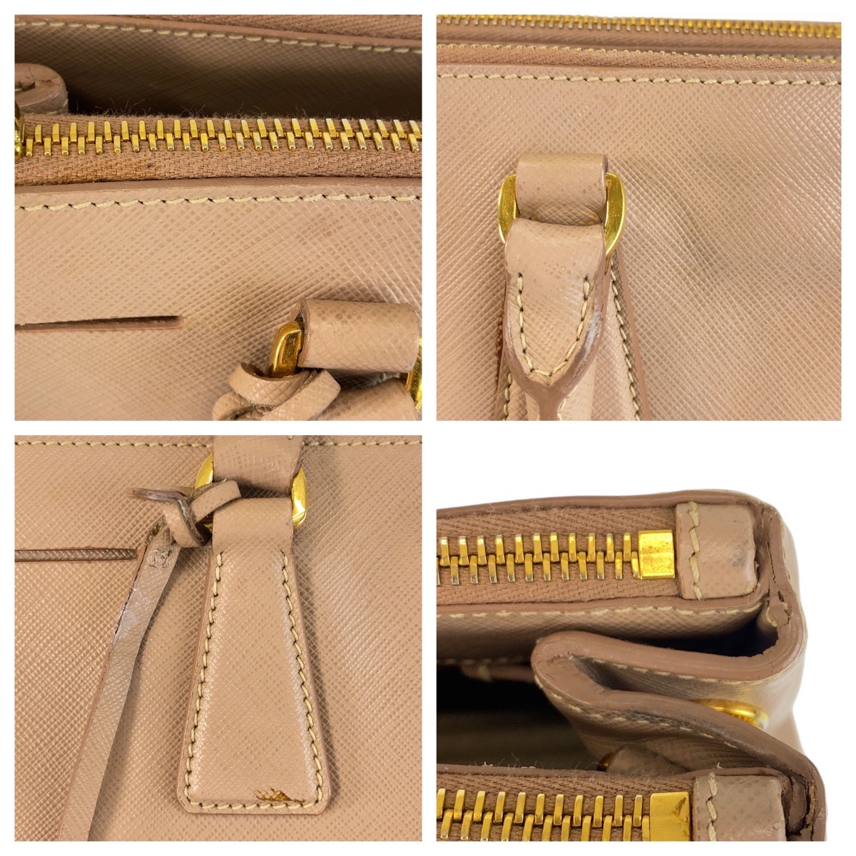 楽天市場】PRADA プラダ サフィアーノ ガレリア 三角ロゴプレート