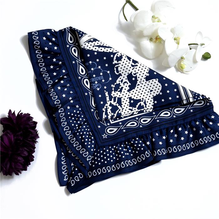 楽天市場】エルメス カレ 70 ブリッド・ガラ・バンダナ・ドットマリン