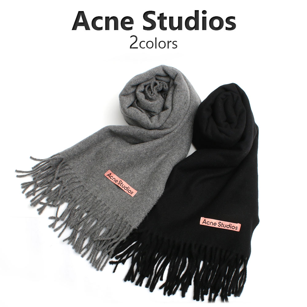 楽天市場】アクネ ストゥディオズ Acne Studios マフラーフリンジ