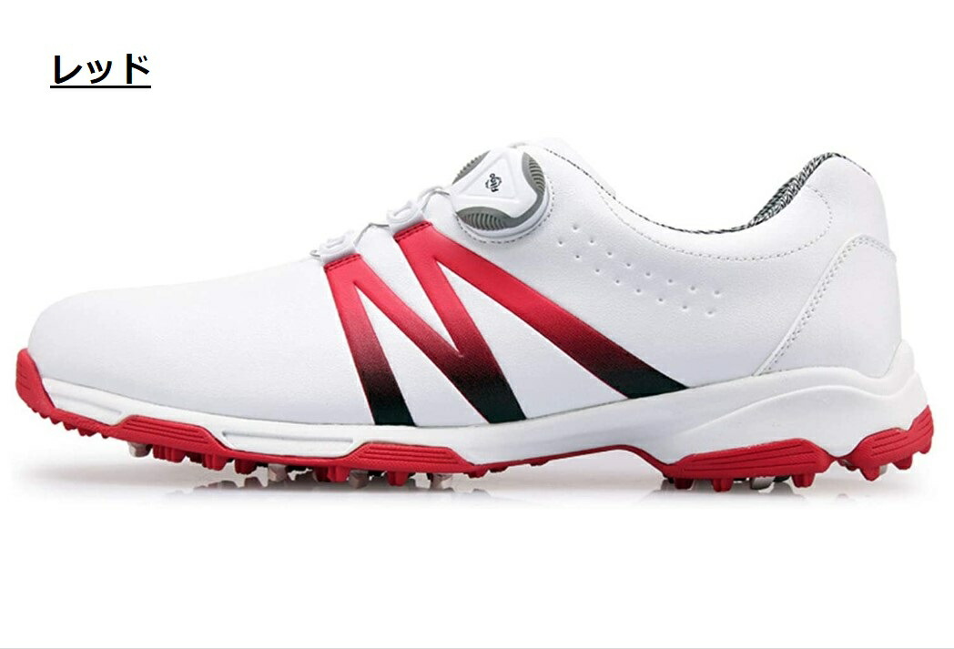 美品!! 25cm PING Xゴルフシューズ レッド ダイヤル式 美品!! 25cm