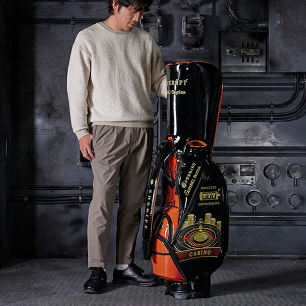 楽天市場】シェリフ キャディバッグ カジノシリーズ SCA-010 CB CASINO