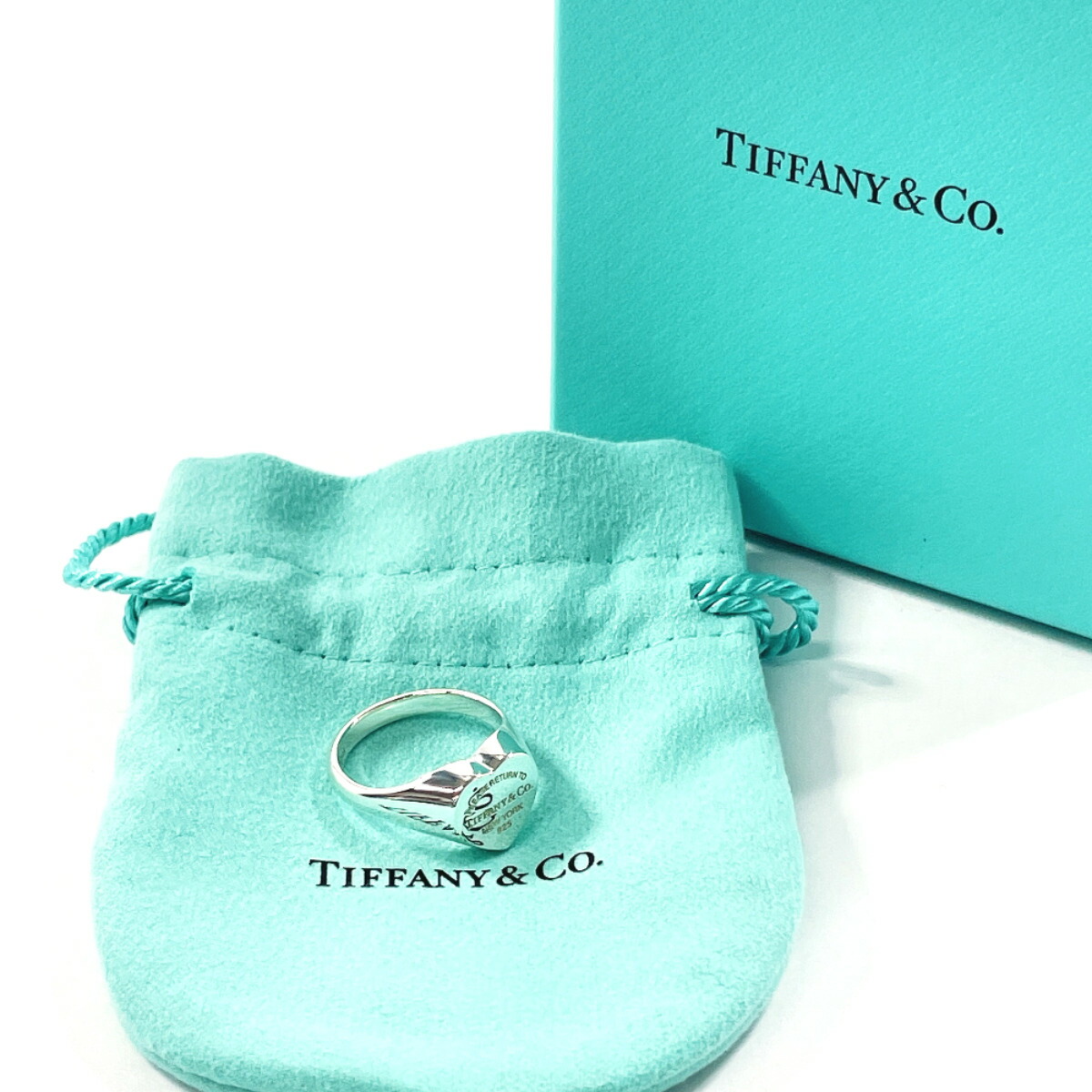 楽天市場】ティファニー リターントゥ ハート シグネット リング