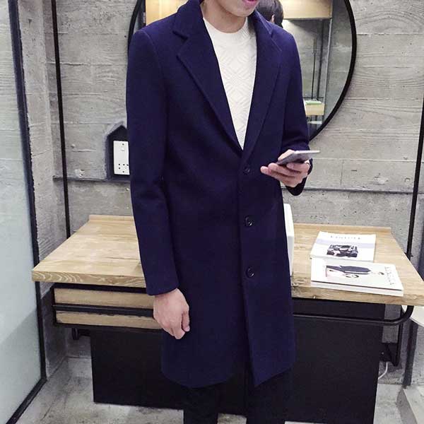 楽天市場】メンズトレンチコート 秋冬 修身チェスターコート 三つ